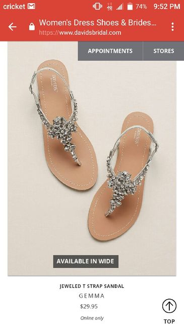Wedding sandals - 1