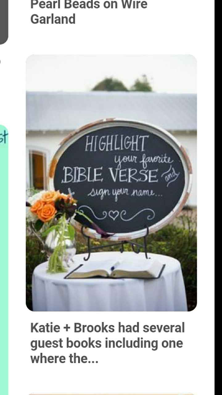 Guest book, yes or no? - 1
