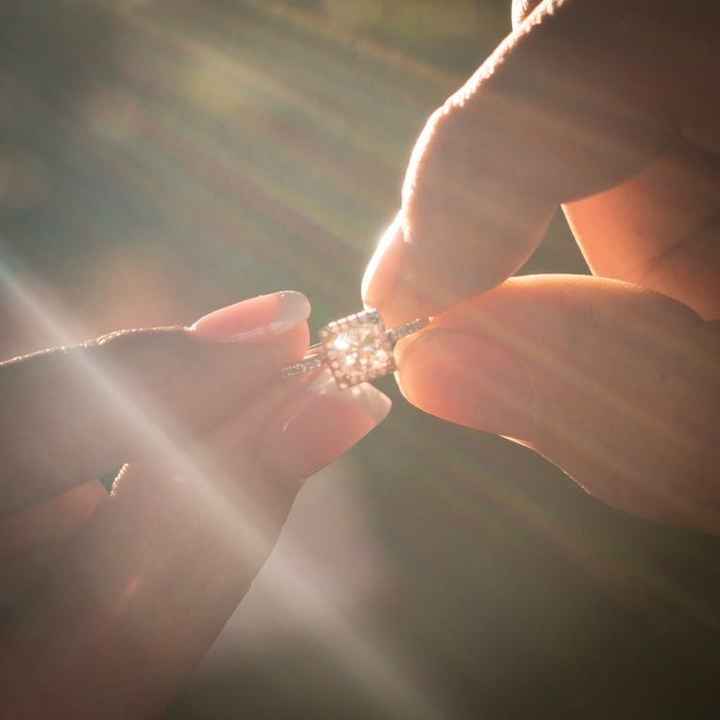 Let's see those beautiful rings lady's!