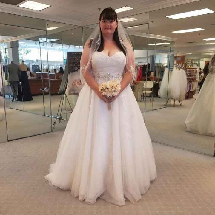did u show your partner pics of the rejected dresses? (update: show us your rejects!)