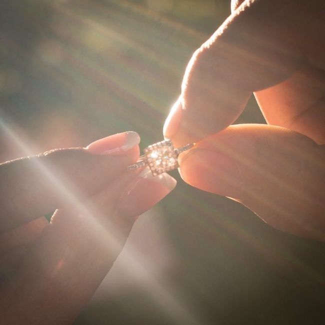 Let's see those beautiful rings lady's!