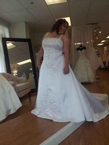 dress is in :-) pics included