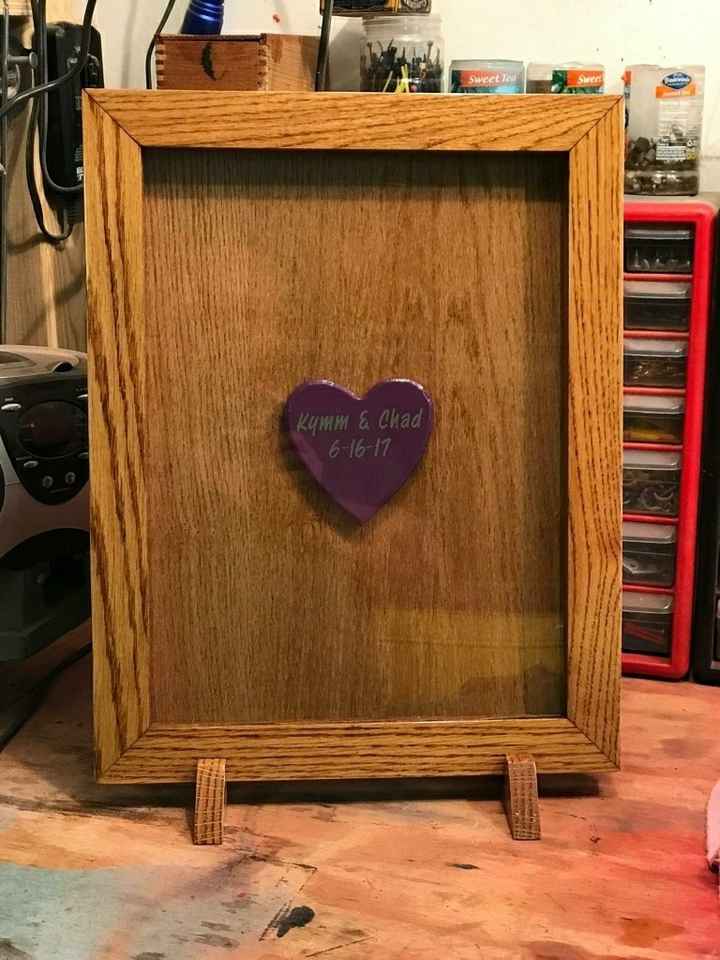 What are you doing for your guestbook?