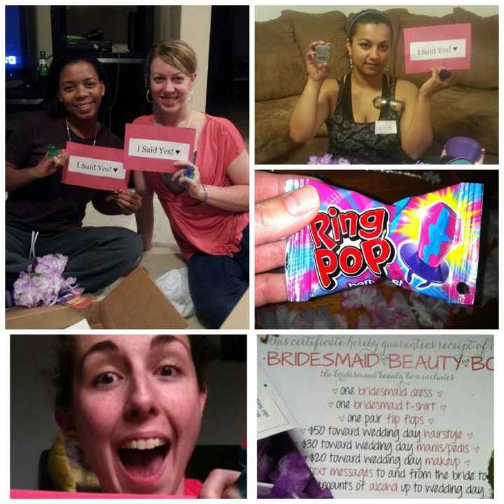 it's official - i'm 5 for 5! (not stars -- bridesmaids)