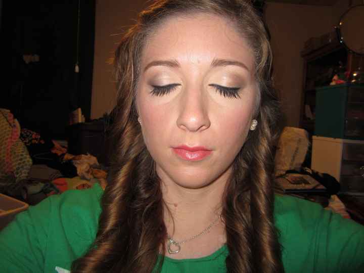 Make-up trial, bridal shower last weekend! [PICS]