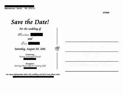 Ordered Save the Dates!!!