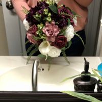 Fake floral centerpieces - 1