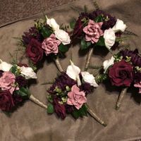 Fake floral centerpieces - 3
