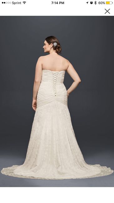 Narrowed down to two dresses!