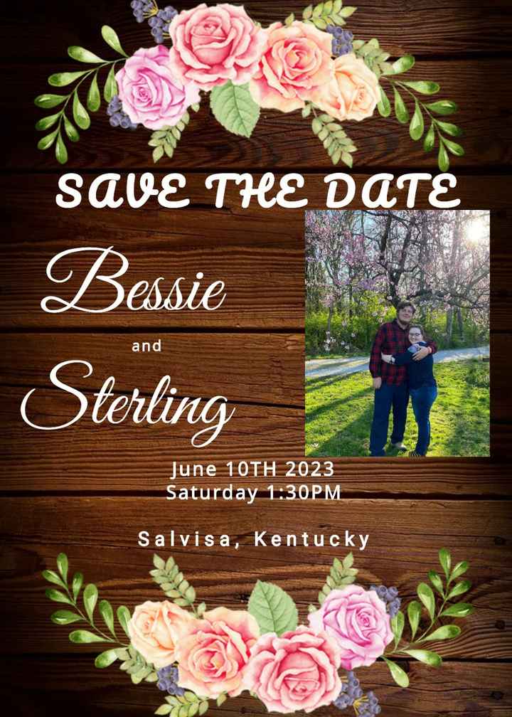 Photo Save-The-Dates? Or No Picture?? - 1