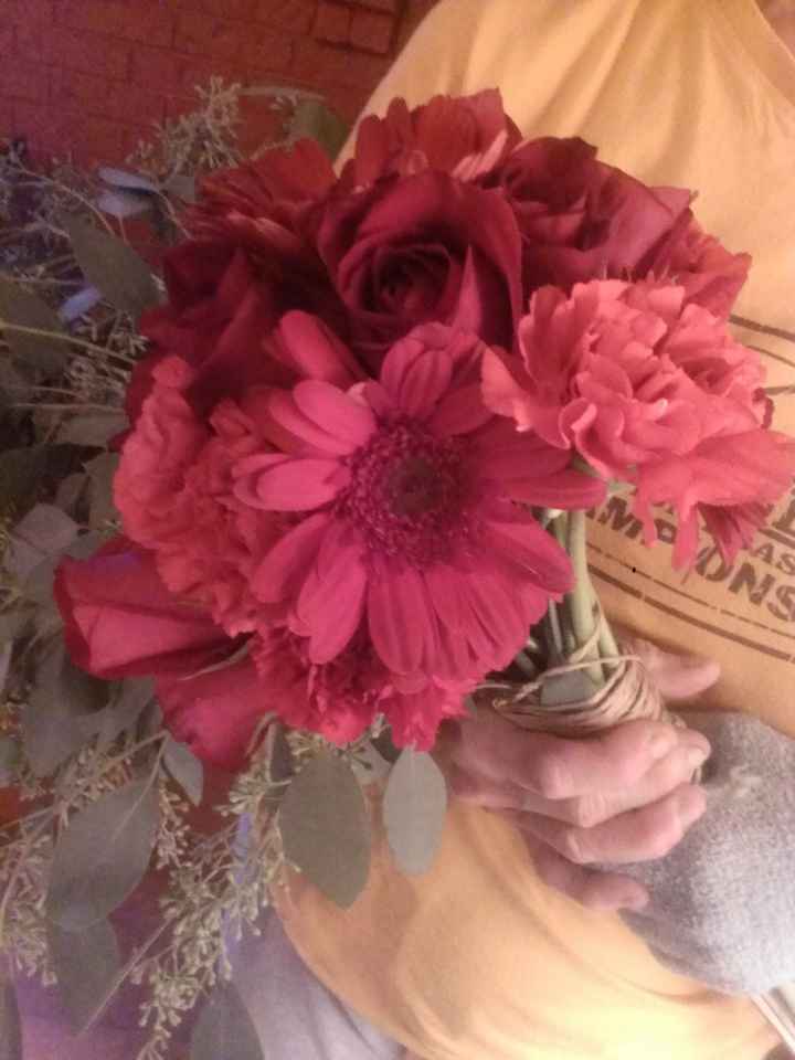 Trial Bouquet (UPDATE with pics in comments)