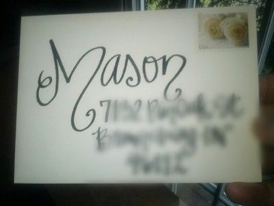 Hand addressed envelopes....doing your own or using someone else?