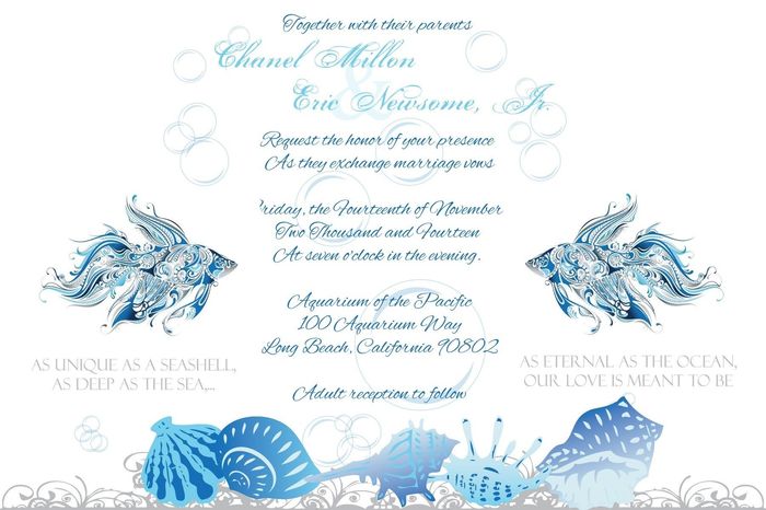 Invitation coming along!