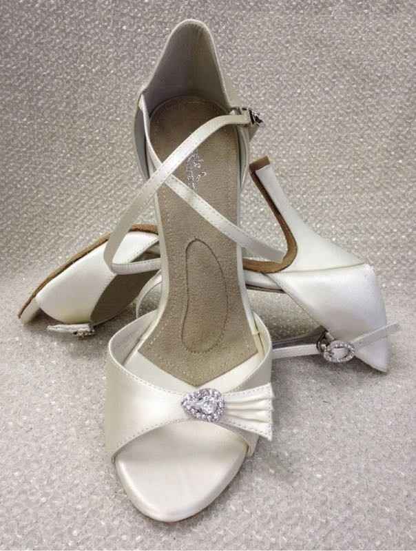 My wedding shoes are here!   (Thanks E-Tex!) Let's see yours!