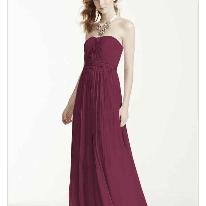 Letting Bridesmaids Pick their own dresses?