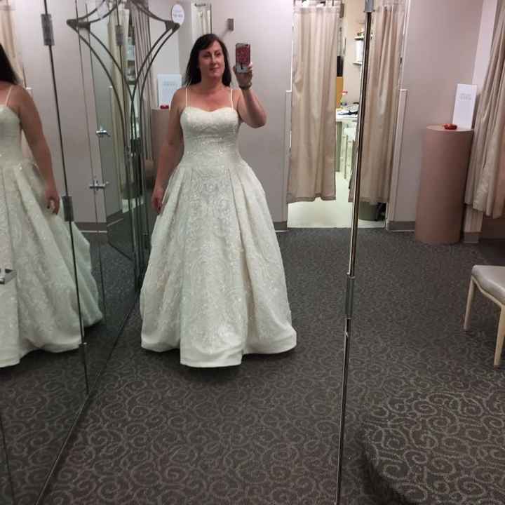 Let me see what you're wearing on your wedding day