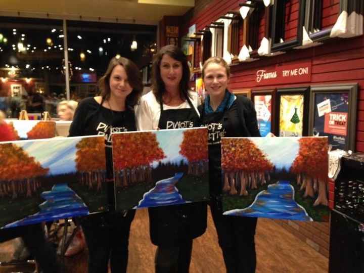 BAB! Sangria, cheese and paint. Oh my!