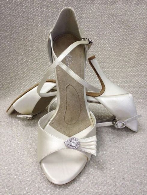 My wedding shoes are here!   (Thanks E-Tex!) Let's see yours!