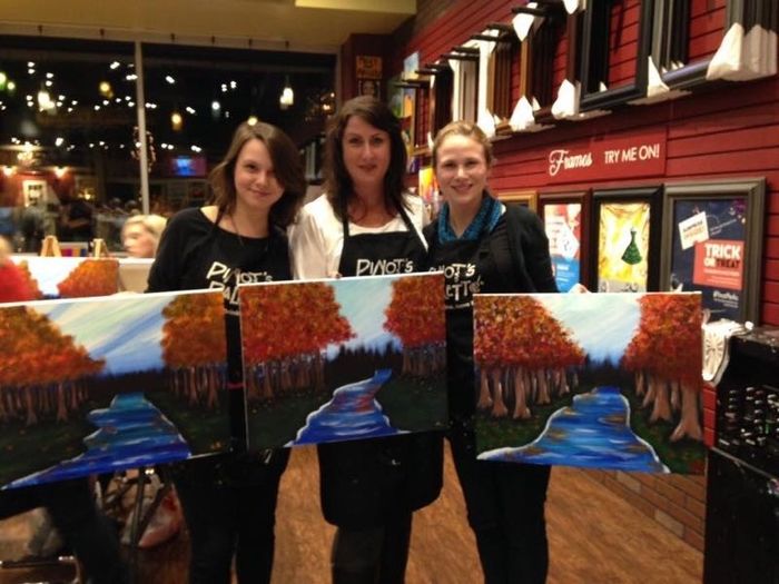 BAB! Sangria, cheese and paint. Oh my!