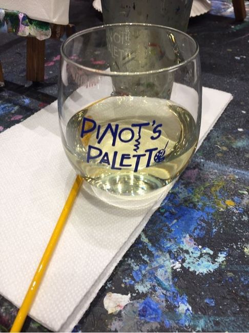 BAB! Sangria, cheese and paint. Oh my!