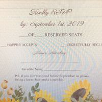 Rsvp card - 1