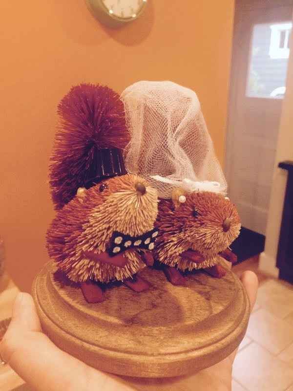 Cake topper came