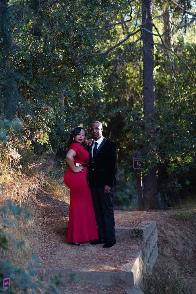 Red dress