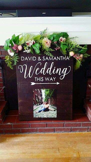 Wedding sign - 1