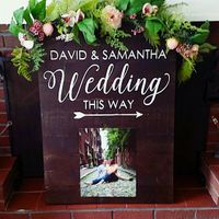 Wedding sign - 1