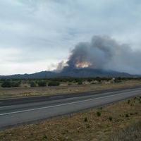 UPDATE: There is a mountain/forest fire, a few miles away from my venue....