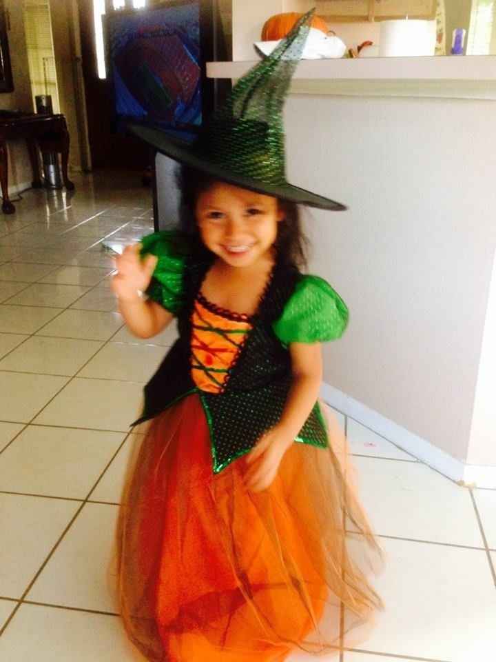 NWR: Cuttest Witch Ever! Halloween Pic