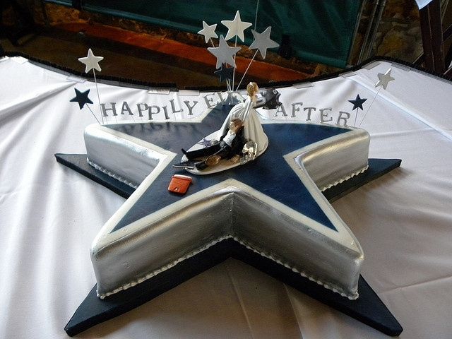 Surprising Hubby With Grooms Cake :)