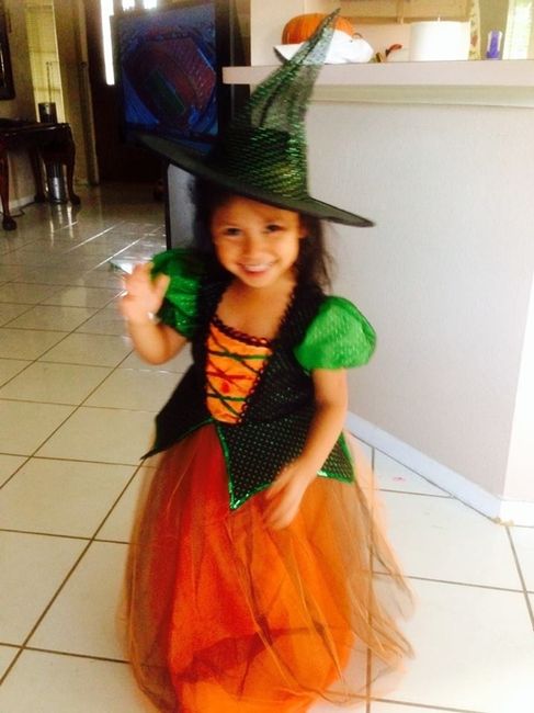 NWR: Cuttest Witch Ever! Halloween Pic