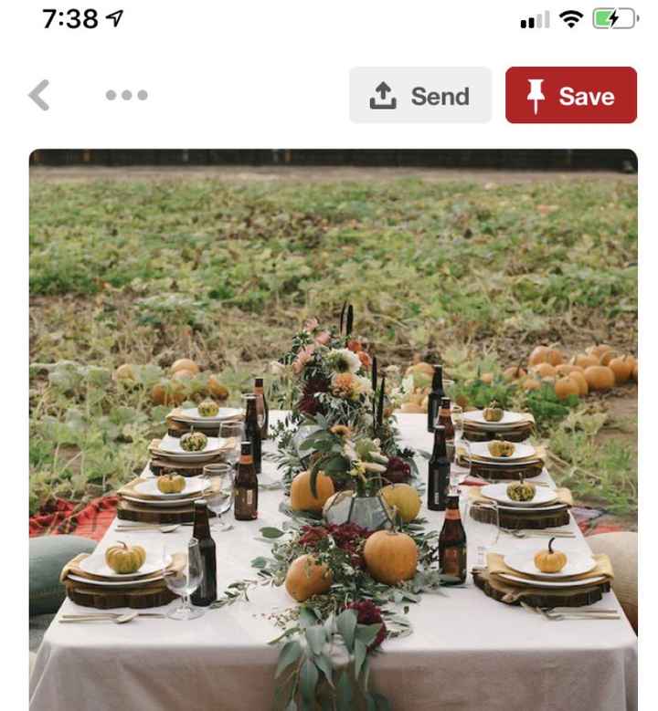 Fall wedding centerpieces - 1