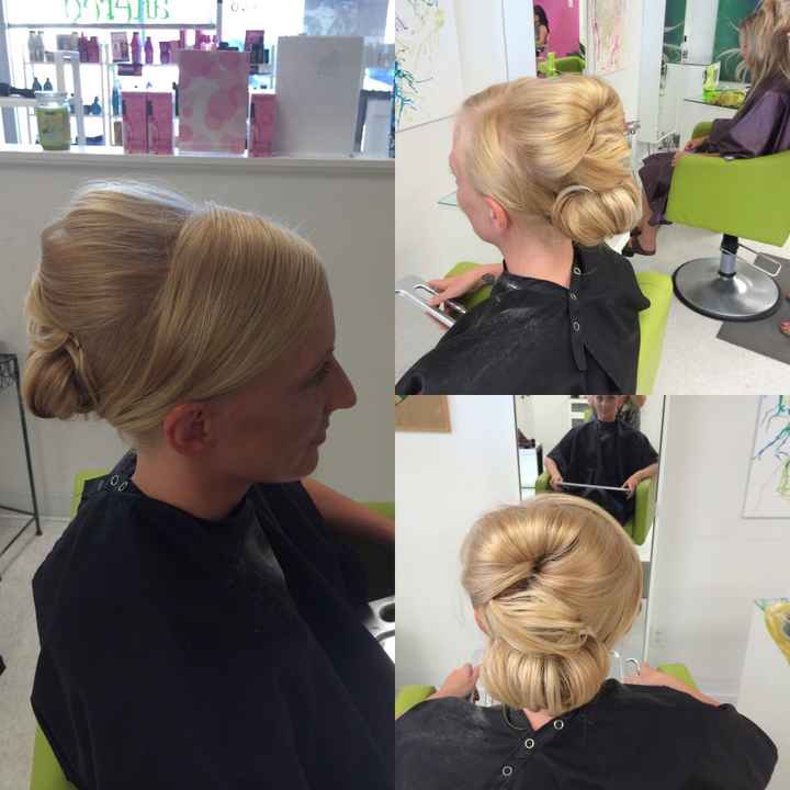 Hair and makeup trial went horrible