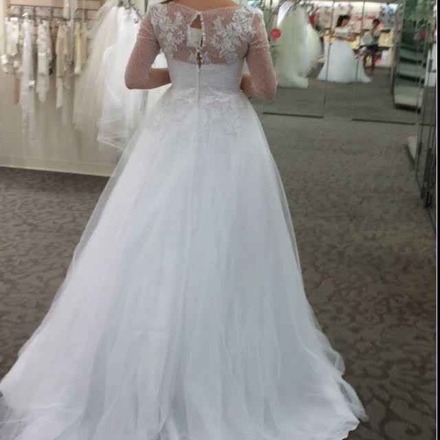 My dress is in...now I want to see yours!