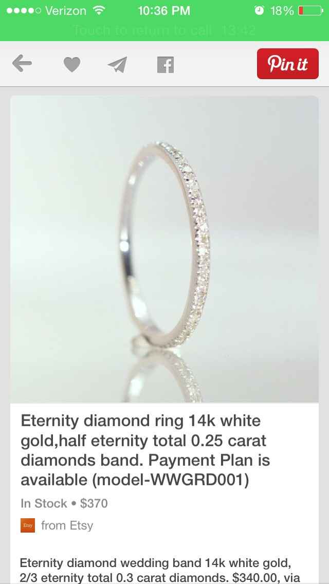Wedding Band off Etsy?