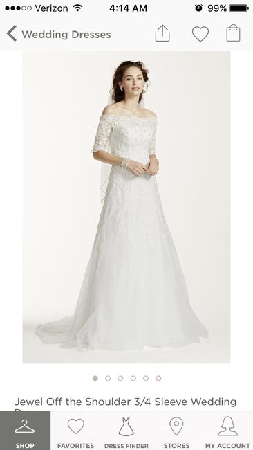 Finding a dress for the right price