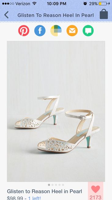 Show me your wedding shoesssss!