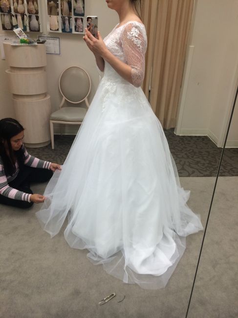 Reception dresses