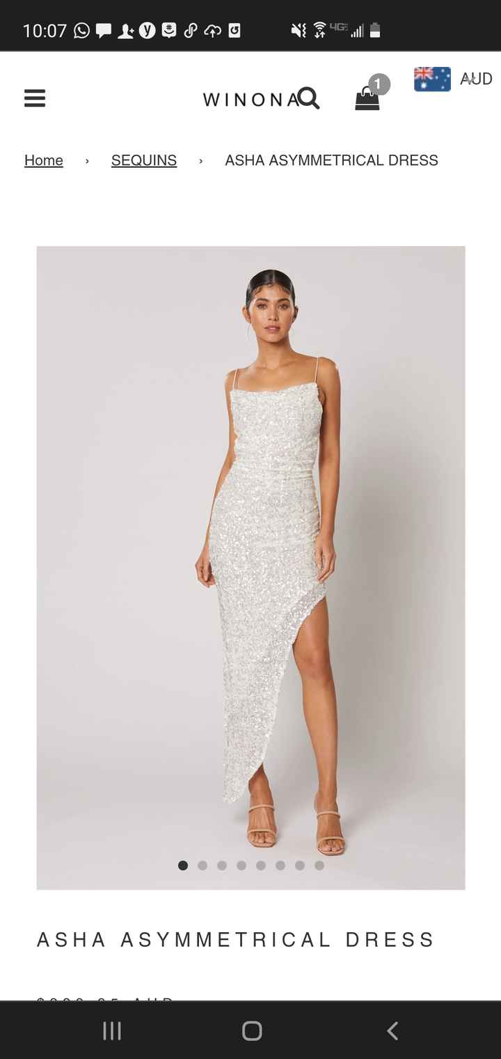 Second dress regrets 2