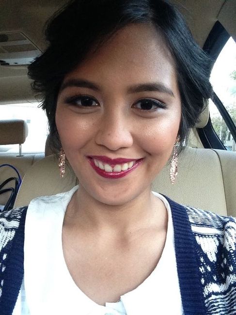 My hair and makeup trial! (Pics)