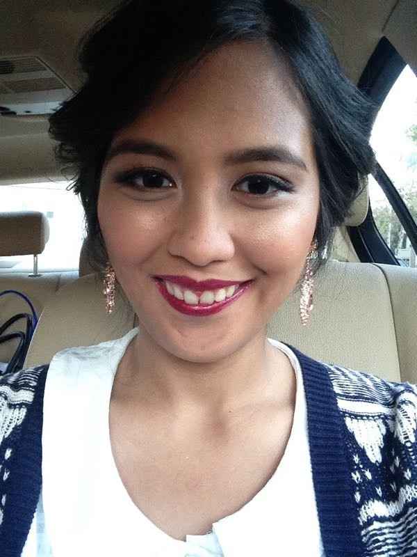 My hair and makeup trial! (Pics)