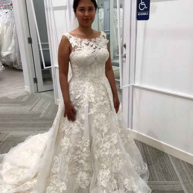 Let me see what you're wearing on your wedding day