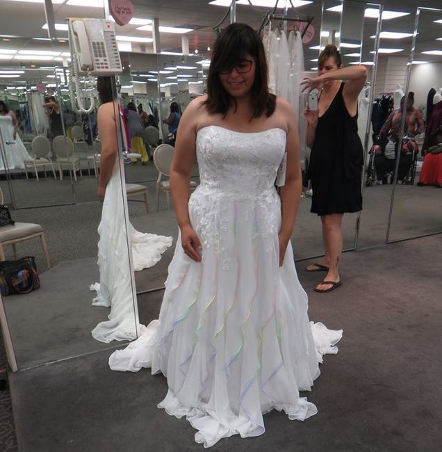 So I think maybe I found the dress....
