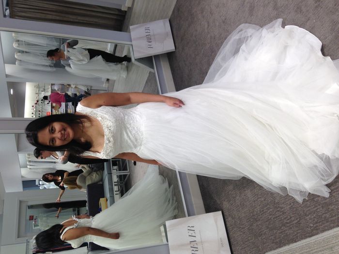 The wedding dresses I have tried (with pics)