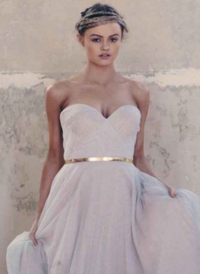 Looking for plain gold bridal belt