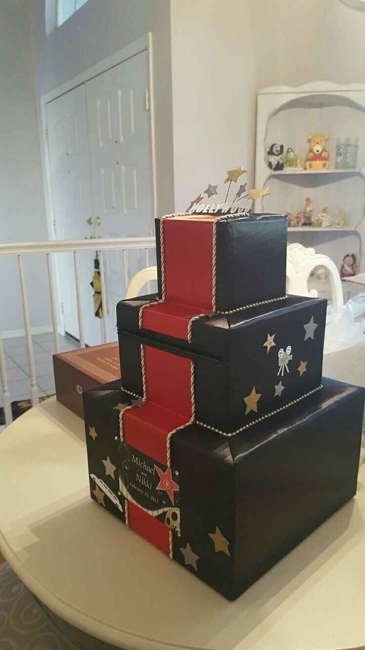 Movie themed card box!