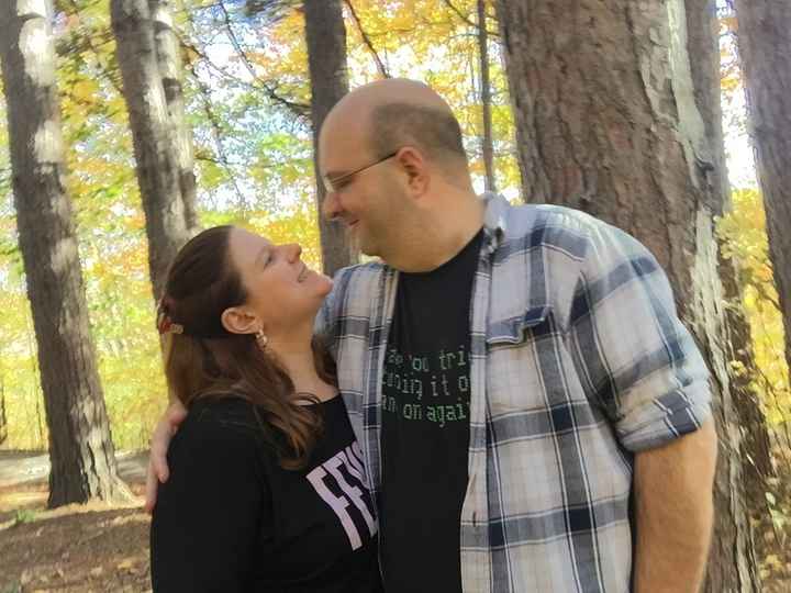 Did you do an engagement photo session?