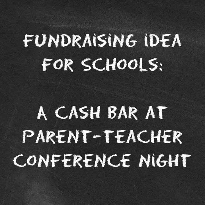 Best idea for a cash bar